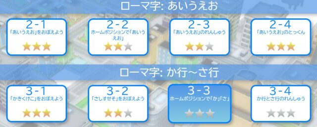 小2の次男、リベンジ成功！プレイグラムタイピング「あいうえお」ついにクリア✨